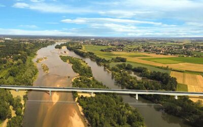 Découvrez la nouvelle voie sur la Loire : un défi technique et environnemental maîtrisé !