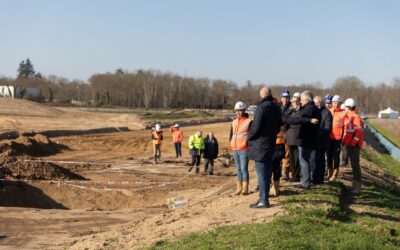 Les travaux du contournement de Saint-Denis-de-l’Hôtel avancent