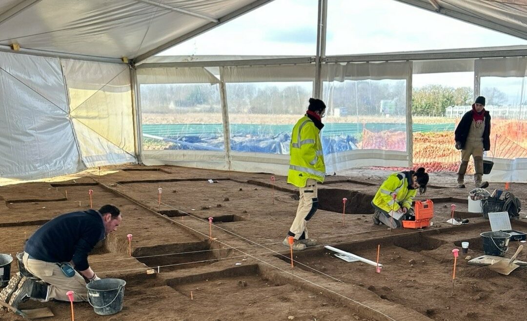 Découvrez la dernière fouille archéologique du chantier